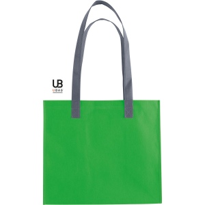 Sac shopping 80 grs non tissé avec soufflets : barcelona
