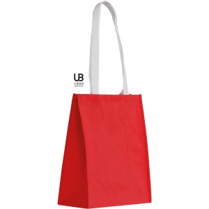 Petit tote bag 80grs non tissé avec anses contrastées : madrid 2