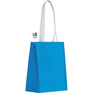 Petit tote bag 80grs non tissé avec anses contrastées : madrid 4