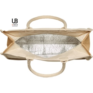 Sac coton canvas et jute isotherme : riviera 2