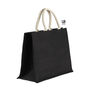 Sac shopping en jutes couleurs avec anses rondes : kos 2
