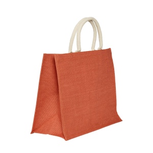 Sac shopping en jutes couleurs avec anses rondes : kos