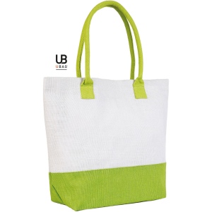 Sac shopping t-bottom en jute : capri 5
