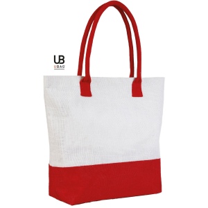 Sac shopping t-bottom en jute : capri 2