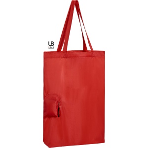 Sac pliable t-bottom 190t polyester avec poche zippée : jane 5