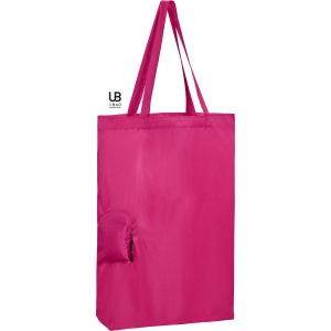 Sac pliable t-bottom 190t polyester avec poche zippée : jane 8