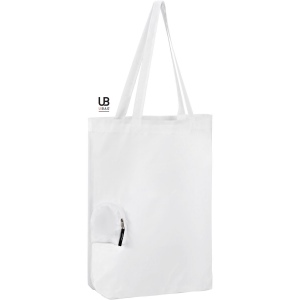 Sac pliable t-bottom 190t polyester avec poche zippée : jane 2