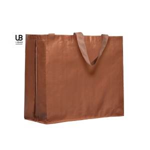 Sac shopping 120grs pp tissé laminé avec anses courtes : orlando 12
