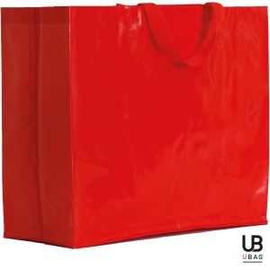 Sac shopping 120grs pp tissé laminé avec anses courtes : orlando 6