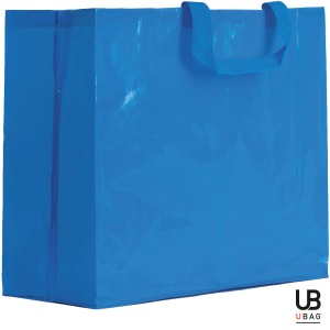 Sac shopping 120grs pp tissé laminé avec anses courtes : orlando 4