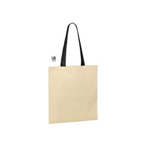 Tote bag 220grs coton avec anses colorées : marietta 3