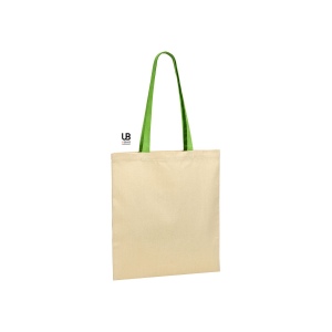 Tote bag 220grs coton avec anses colorées : marietta 6