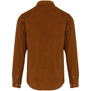 Chemise manches longues en velours homme 14