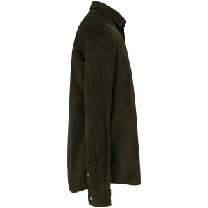 Chemise manches longues en velours homme 19