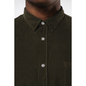 Chemise manches longues en velours homme 7