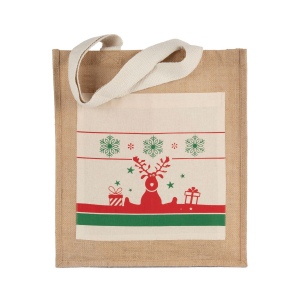 Sac shopping avec motifs de Noël 2