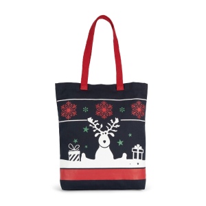 Sac shopping avec motifs de Noël 4
