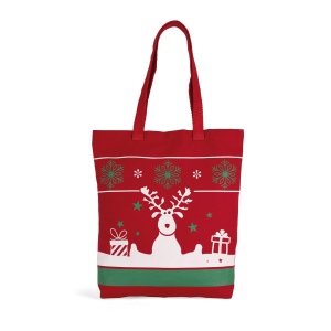 Sac shopping avec motifs de Noël 3
