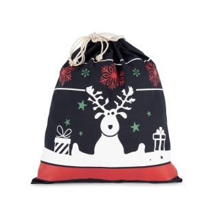 Sac avec cordon motifs de Noël 4