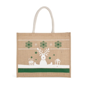 Sac shopping avec motifs de Noël 3
