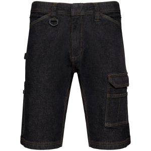 Bermuda denim multipoches homme 2