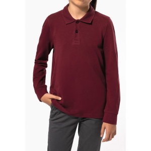 Polo manches longues enfant 22