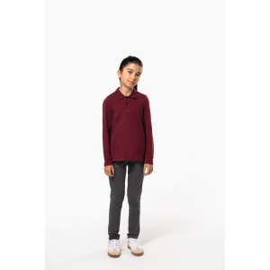 Polo manches longues enfant 15