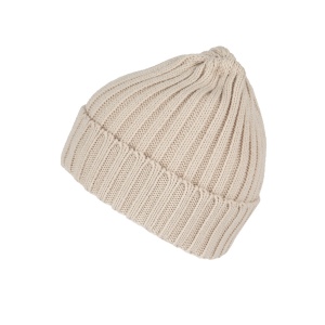 Bonnet à double côte et revers 16