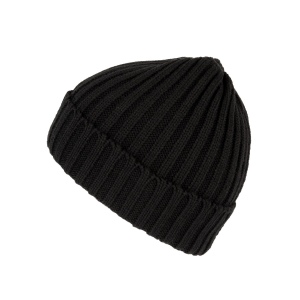Bonnet à double côte et revers 15