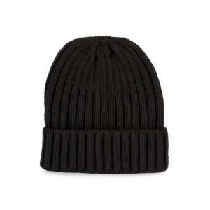 Bonnet à double côte et revers 2