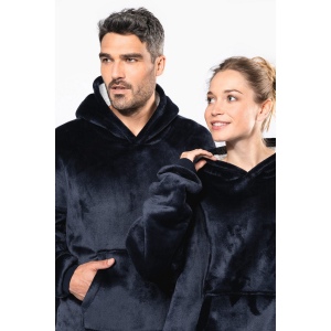 Plaid poncho unisexe 20
