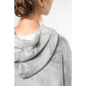Plaid poncho unisexe 5