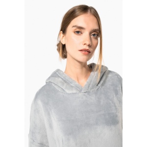 Plaid poncho unisexe 8