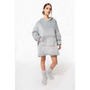 Plaid poncho unisexe 9