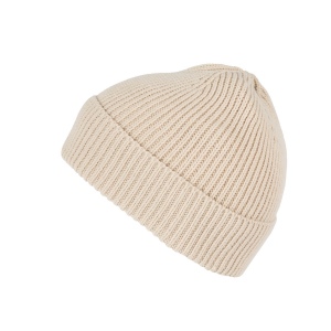 Bonnet côtelé avec revers 15