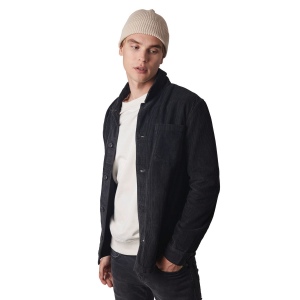 Bonnet côtelé avec revers
