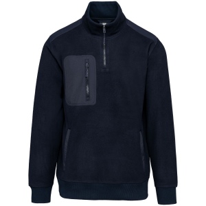Polaire écoresponsable col zippé unisexe 5