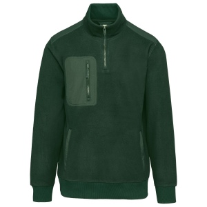 Polaire écoresponsable col zippé unisexe 4