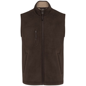 Bodywarmer polaire avec intérieur sherpa unisexe 3