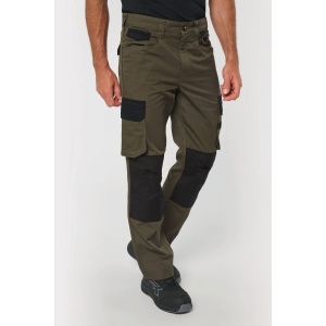 Pantalon de travail bicolore homme