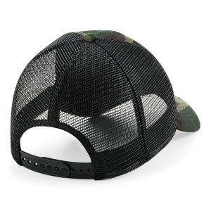 Casquette Filet Réglable à l'Arrière avec Patch Amovible 12