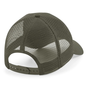 Casquette Filet Réglable à l'Arrière avec Patch Amovible 13