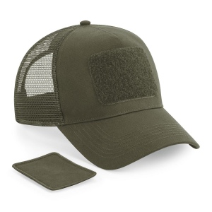 Casquette Filet Réglable à l'Arrière avec Patch Amovible 6