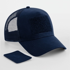 Casquette Filet Réglable à l'Arrière avec Patch Amovible 7