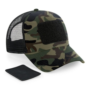 Casquette Filet Réglable à l'Arrière avec Patch Amovible 5