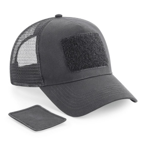 Casquette Filet Réglable à l'Arrière avec Patch Amovible 4
