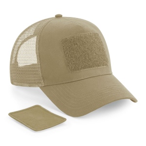 Casquette Filet Réglable à l'Arrière avec Patch Amovible 3