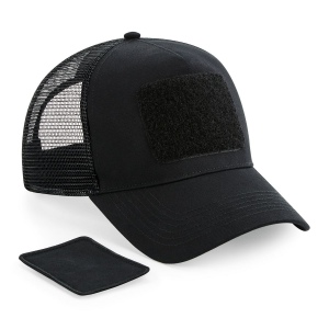 Casquette Filet Réglable à l'Arrière avec Patch Amovible 2