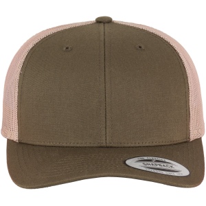 Casquette retro trucker bicolore 16