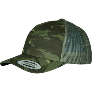 Casquette retro trucker multicam 16